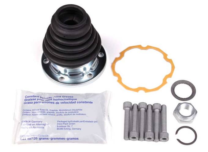 VW CV Joint Boot Kit - Front Passenger Side Inner 191498202A - Rein BKN0024R